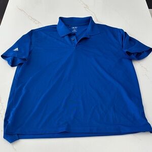 Adidas Men's Blue Polo Shirt XL
